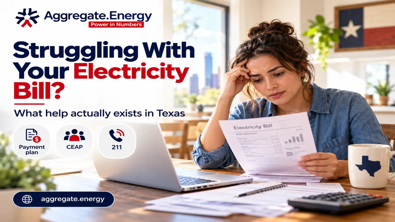 Struggling With Your Electricity Bill? What Help Actually Exists in Texas