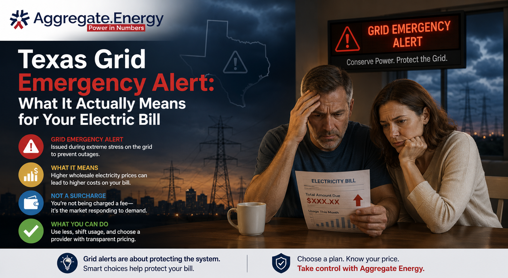 Texas Grid Emergency Alert: What It Actually Means for Your Electric Bill