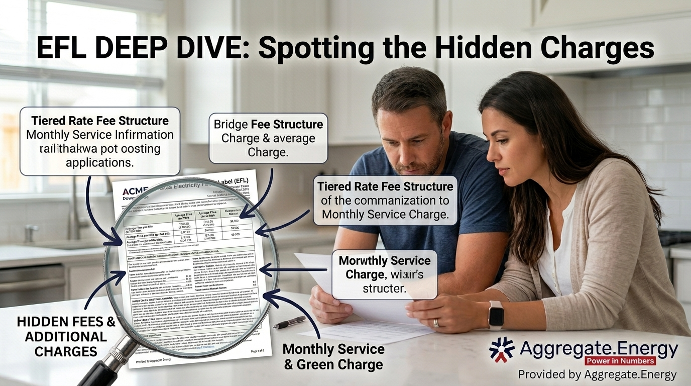 Texas Electricity Facts Label (EFL) Explained: How to Read It and Avoid Hidden Fees