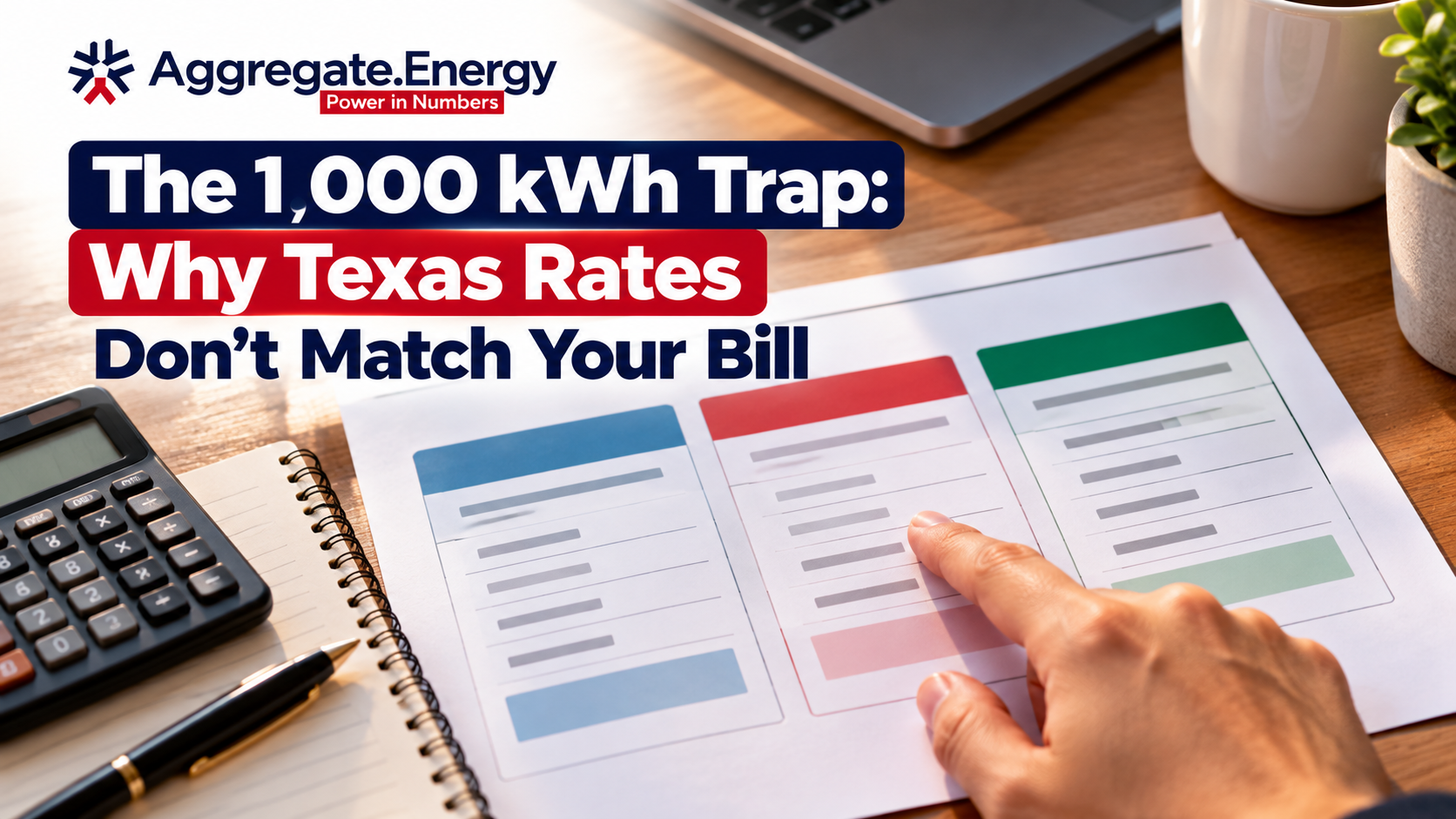 The 1,000 kWh Trap: Why Advertised Texas Rates Never Match Your Bill
