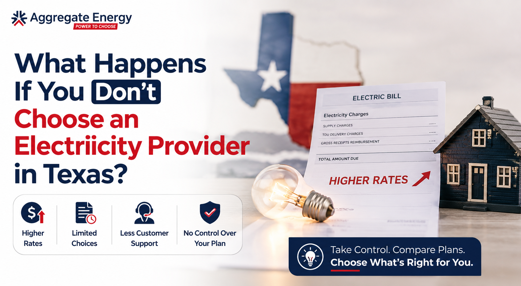 What Happens If You Don't Choose an Electricity Provider in Texas?
